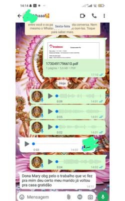 Mãe Mari Baiana Depoimentos de clientes (1)